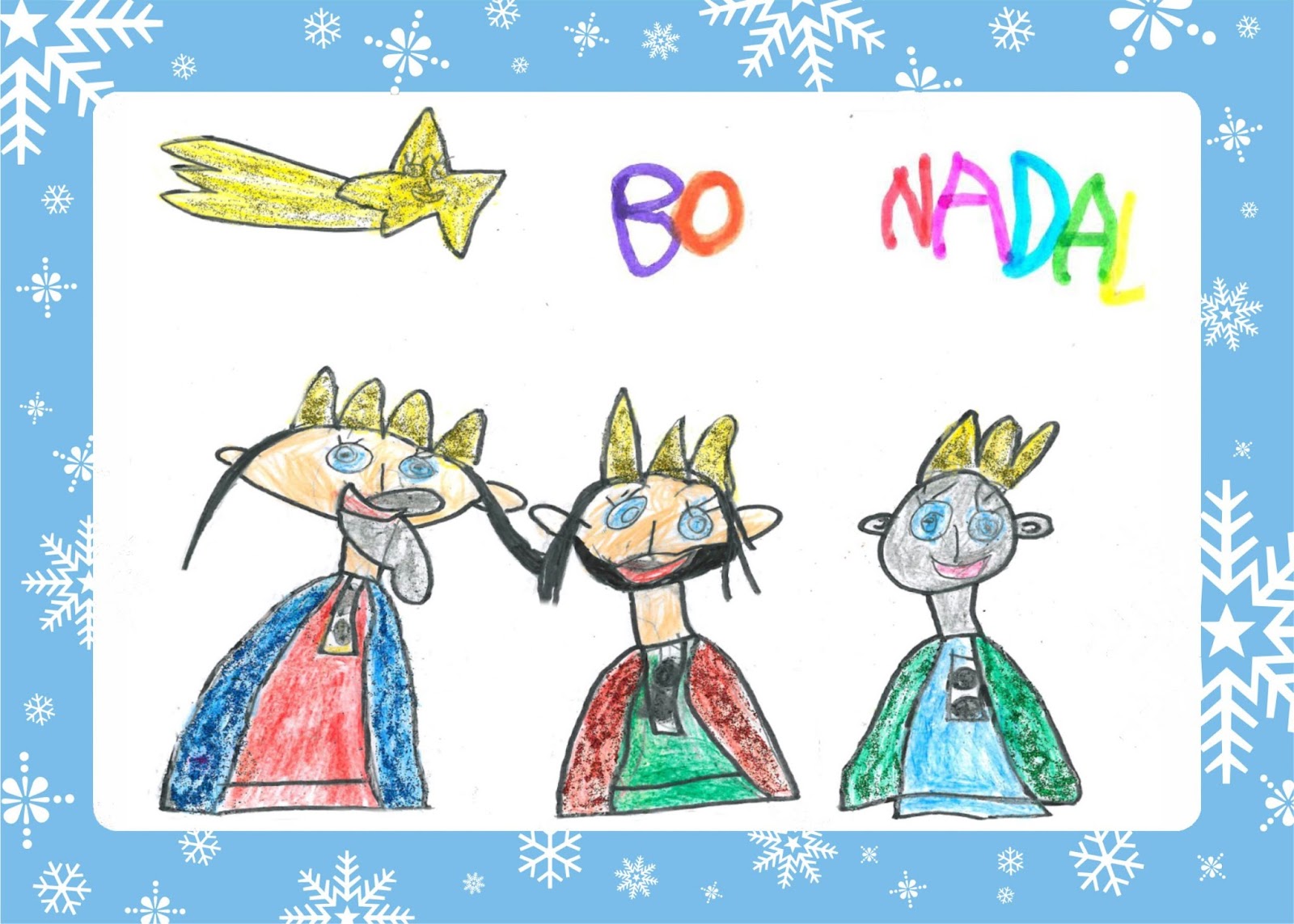 Os peques de Pontesampaio: Bo Nadal