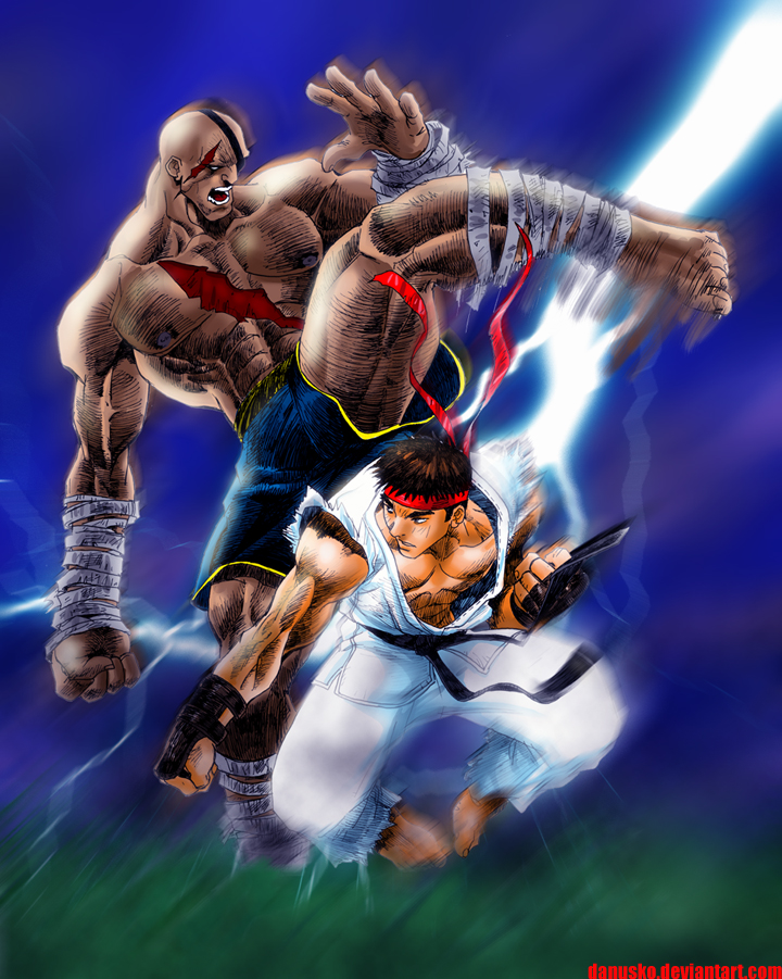 Knuckle's Shoryuken: Vendo alguns momentos simples dos games de outro ...