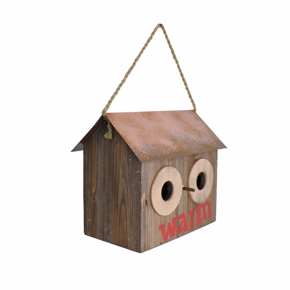 Bird In Everything Metal Bird House