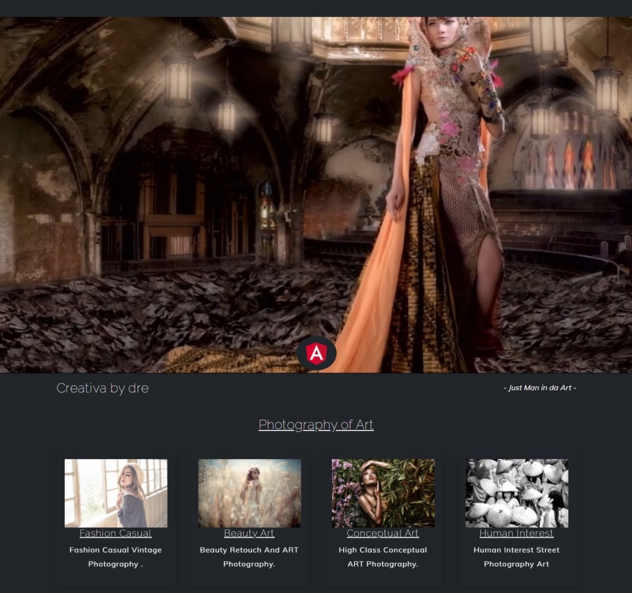 New Photographer photography Portfolio website template themes free download gratis