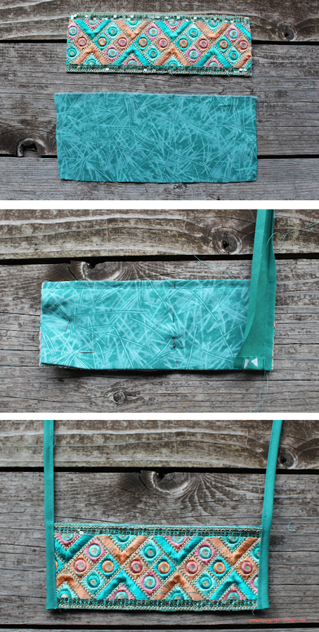 diy coser blusón niña con galón