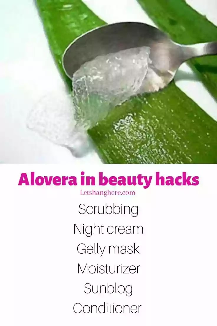Alovera beauty hacks