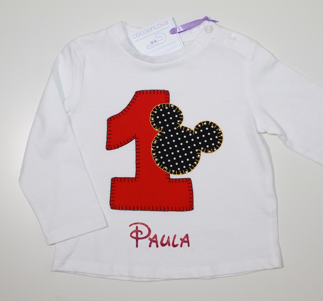 Gallo Perca aburrido cocodrilova: camiseta cumpleaños mickey mouse
