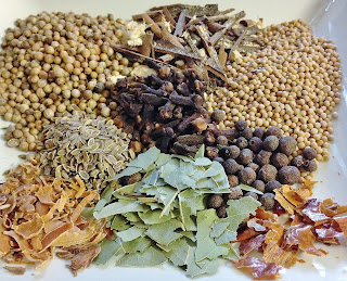 Pickling Spices, spice mixtures,