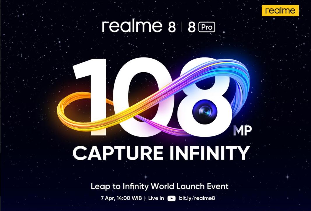 Realme 8 Series dengan Kamera 108MP Segera Hadir di Indonesia