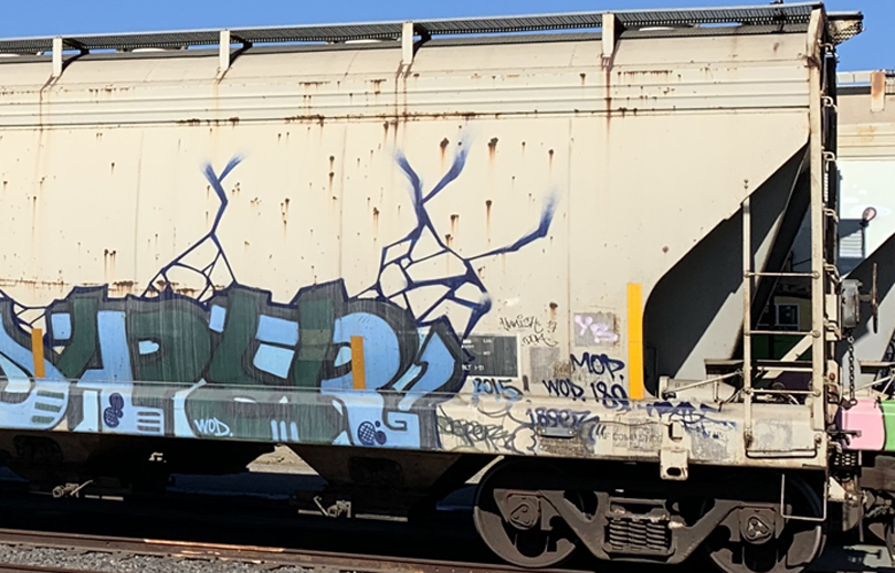 modeling the SP Freight car graffiti, Part 11 tagging