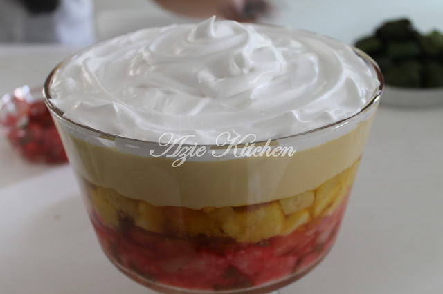 Puding Trifle Azie Kitchen