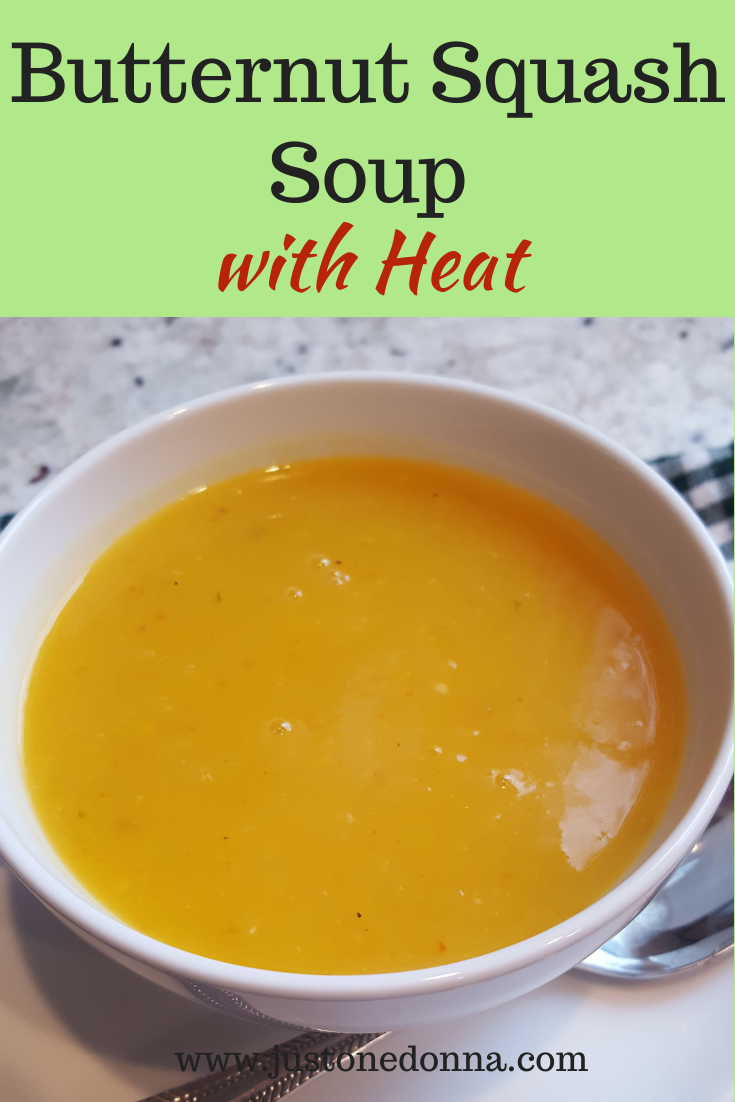 Butternut Squash Soup with a Little Heat