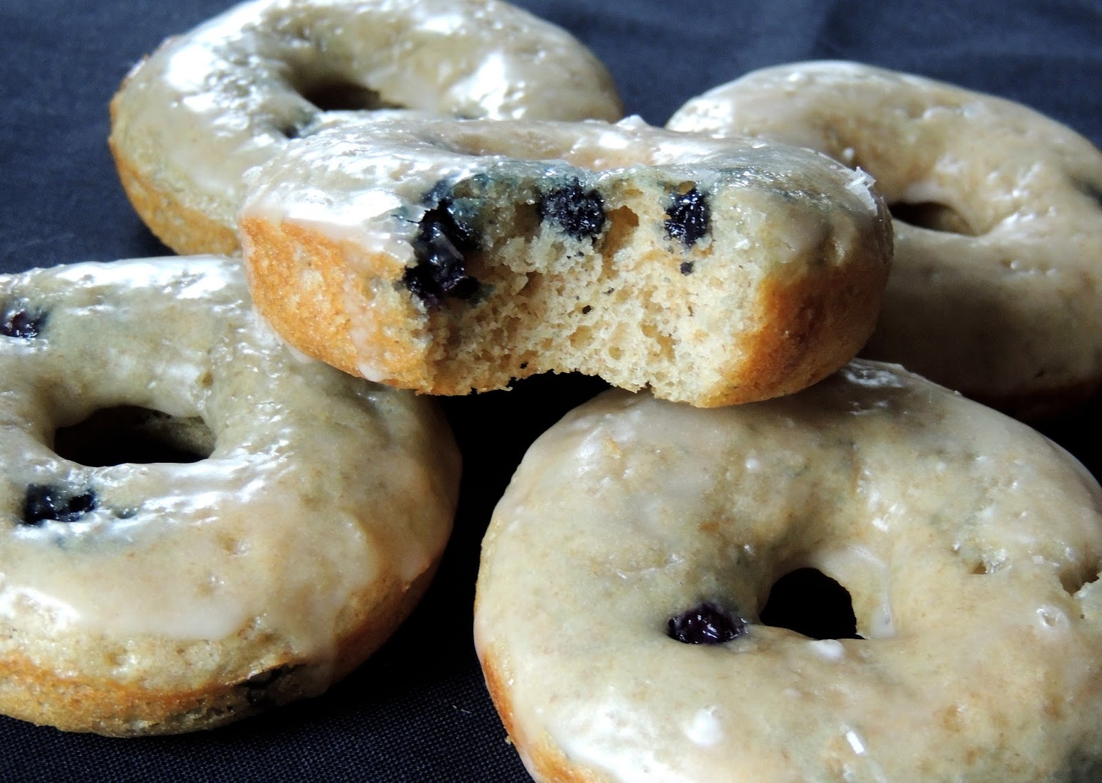 Gas Stove Girl Blueberry Sour Cream Doughnuts
