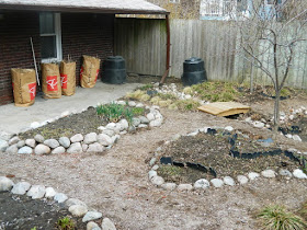 Toronto Riverdale spring garden cleanup after by Paul Jung Gardening Services