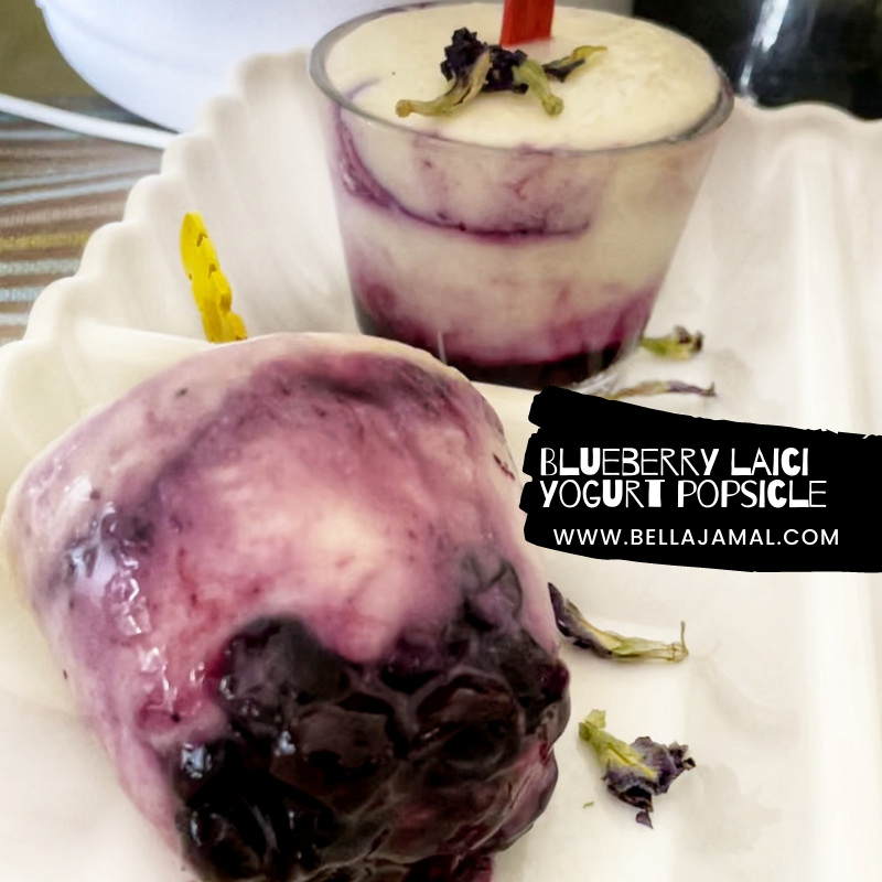 Resepi Aiskrim Popsikel Mudah : Resepi Blueberry Yogurt Popsicle Dengan