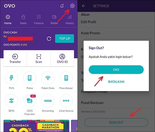 Cara Aktifkan Login Menggunakan Sidik Jari di OVO - Yannech.com