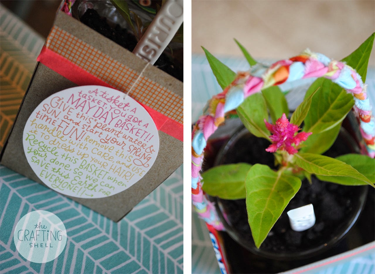 The Crafting Shell May Day baskets