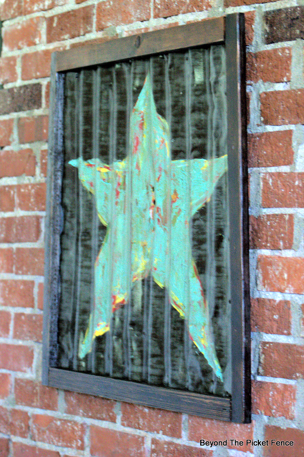 Beyond The Picket Fence Rustic Tin Paintings