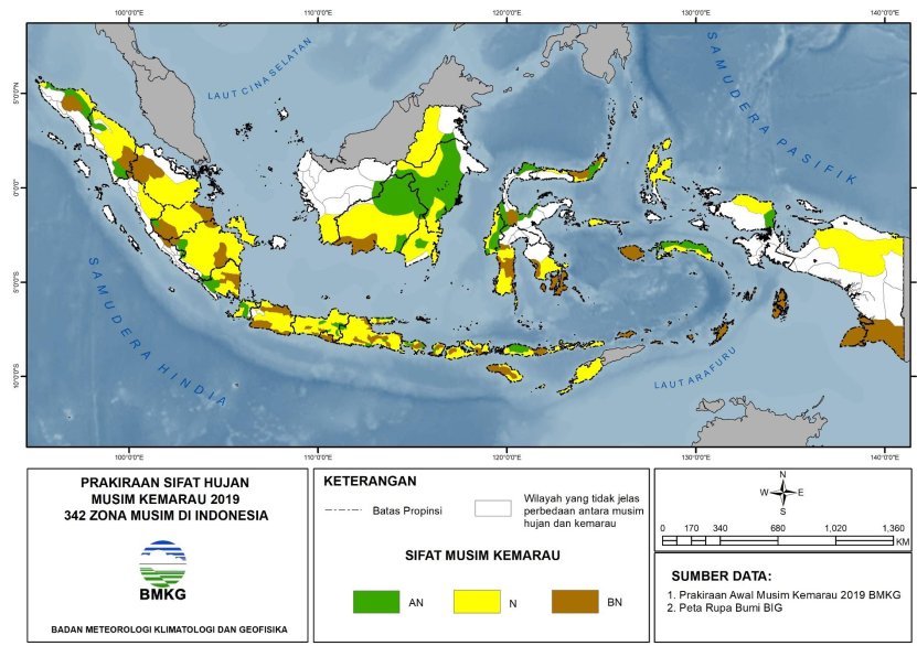 A Z Menyusun Informasi Prakiraan Musim Hujan Dan Prakiraan Musim Kemarau