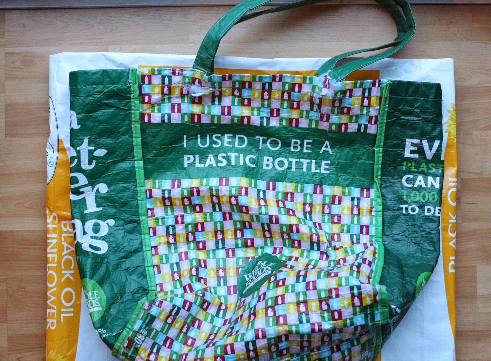 Zaaberry Upcycled Grocery Bag Tutorial
