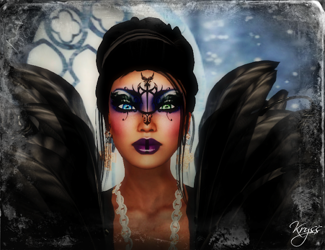 MaDMoiZeL KRySS Free styling: Halloween Theme: Black is beautiful