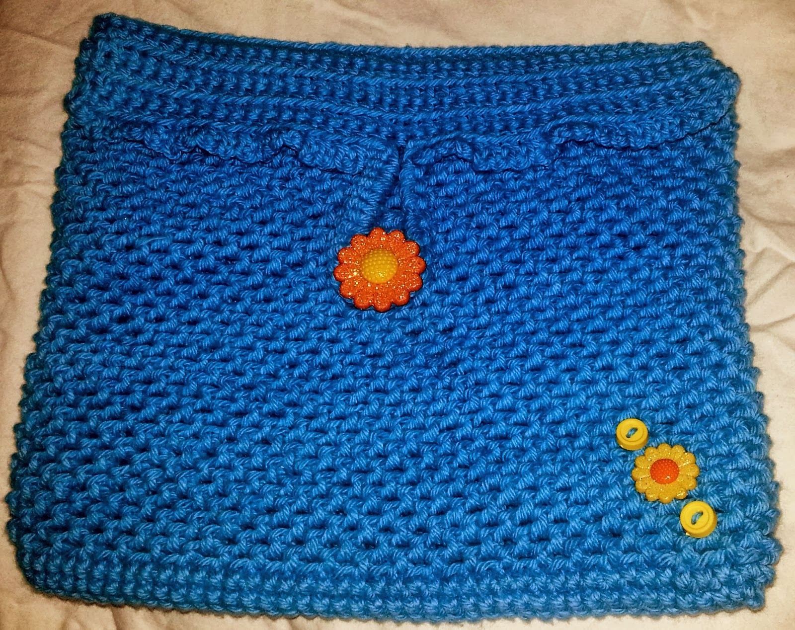 Yolanda's Creations Crochet Ipad caddies/covers