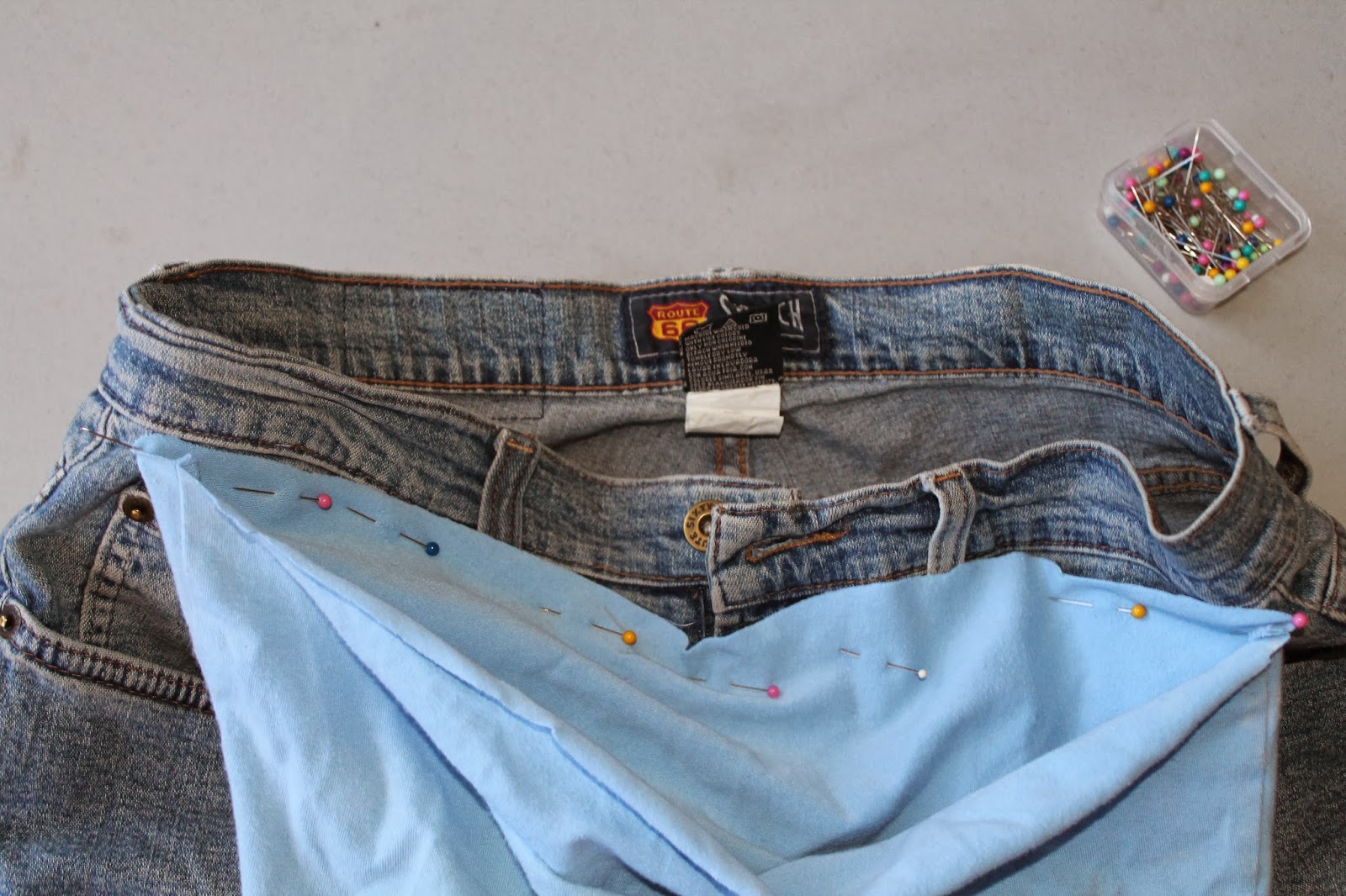 No Need Of Spoil How to Turn Jeans Into Maternity Jeans