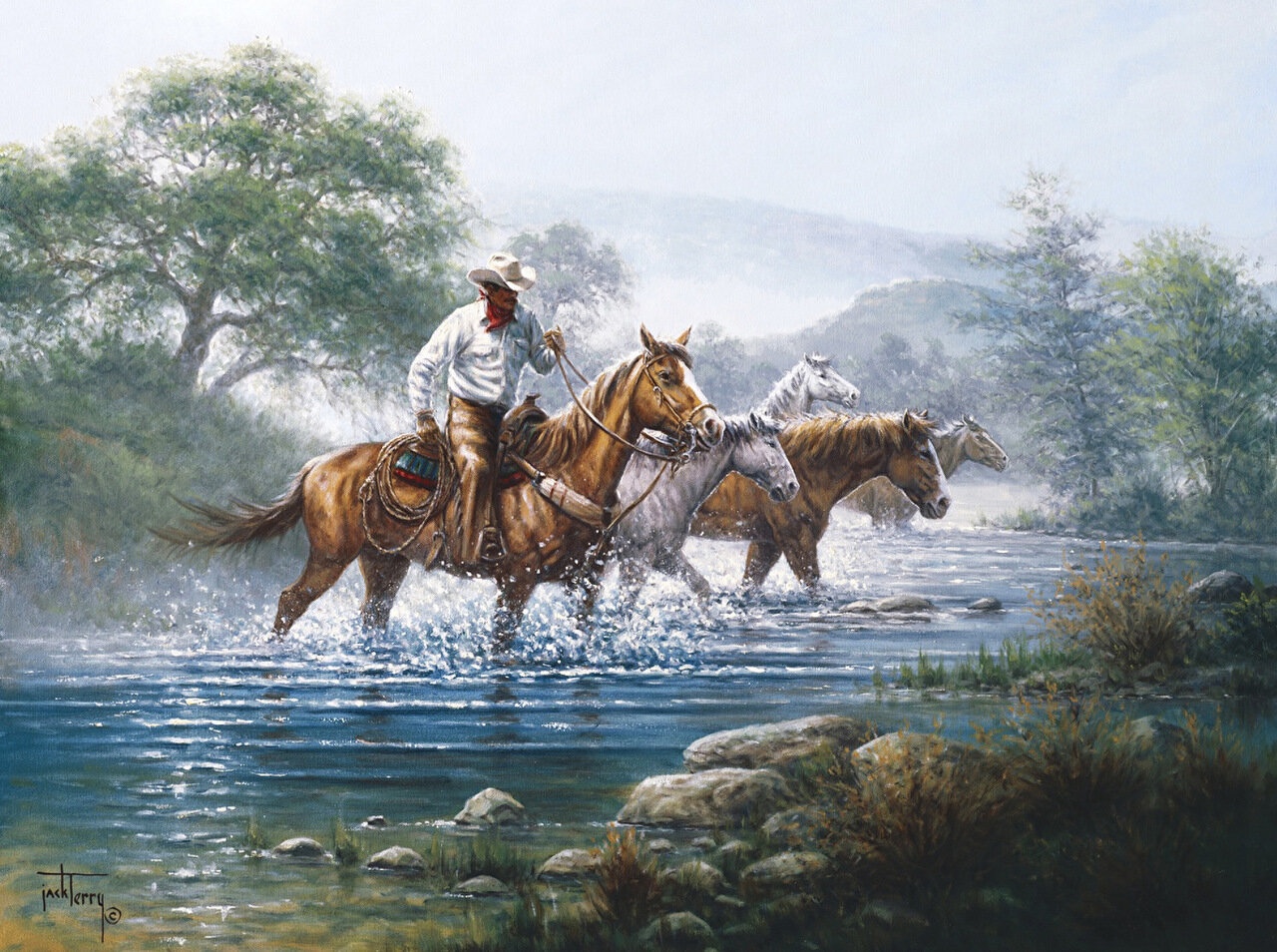 Wild, wild West. Художник Джек Терри