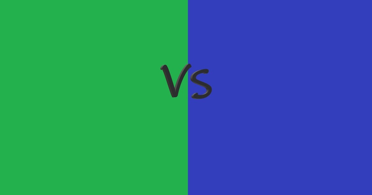 Creator Studio 4 Main Differences Between Green Screens and Blue Screens
