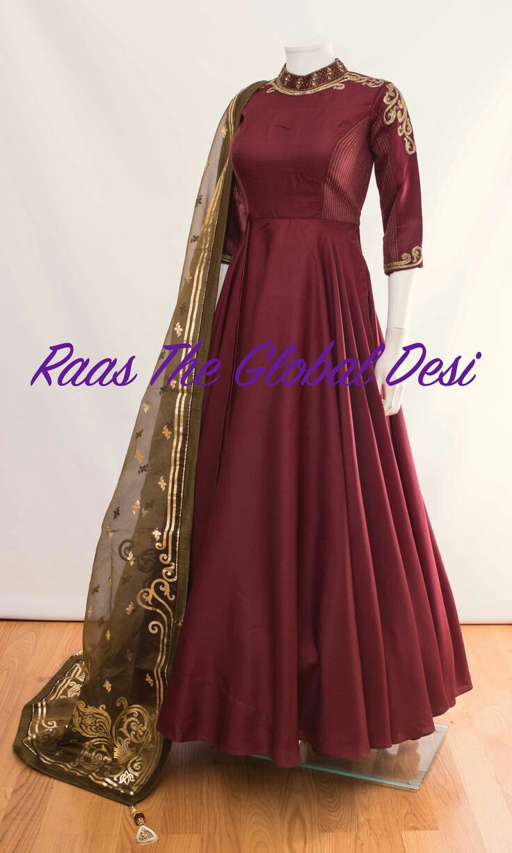 Red and maroon dress designs ideas for girls, Indian and Pakistani red ...