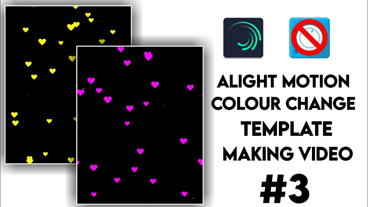 Alight Motion Tutorial How To Edit Alight Motion Colour Change Template