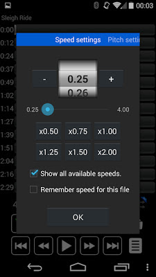 تطبيق Music Speed Changer: Audipo