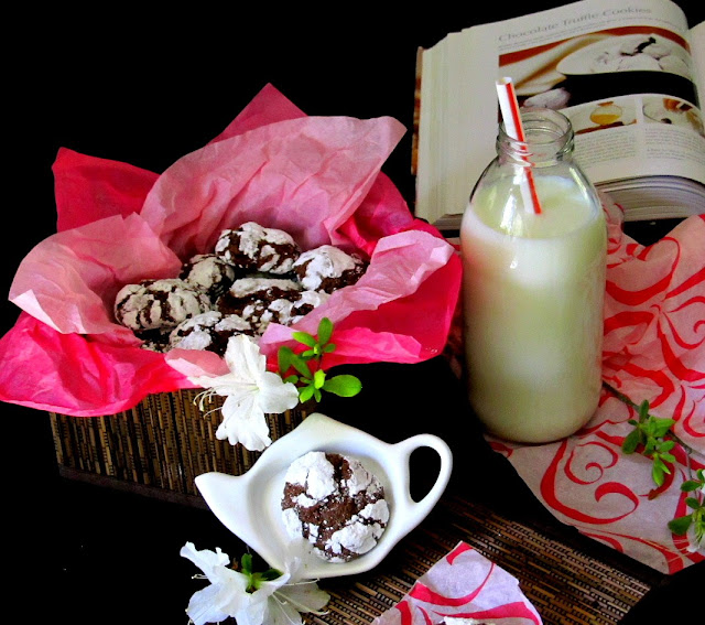 Chocolate Truffle Cookies-Tea Party...