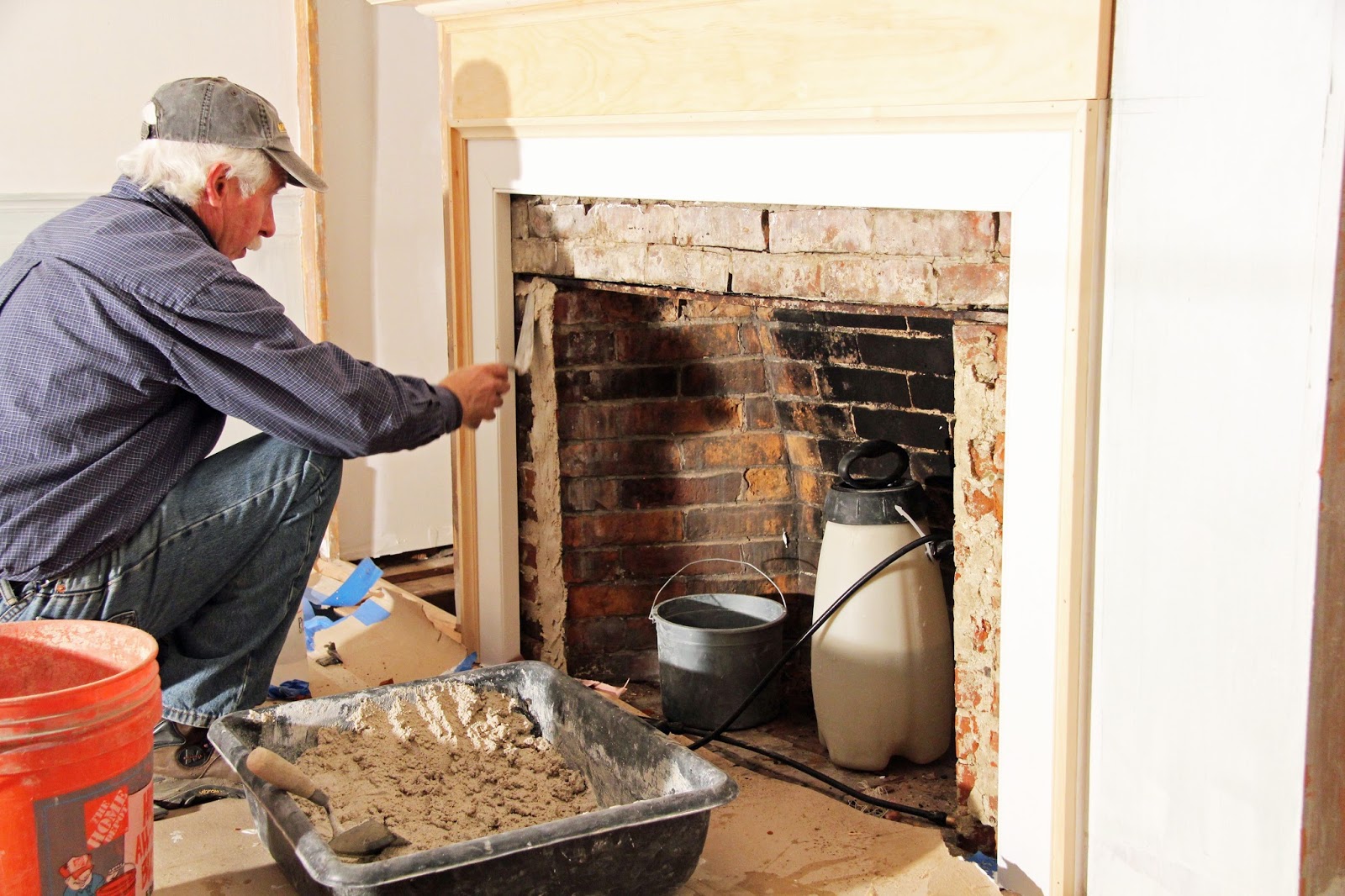 In the Fields A Bedroom Fireplace Restored