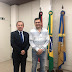 Prefeito Guilherme Madruga se reuniu com o Desembargador/Presidente do TER/PB para discutir alteração da Zona Eleitoral de Areia/PB.
