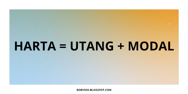 Rumus utama persamaan dasar akuntansi