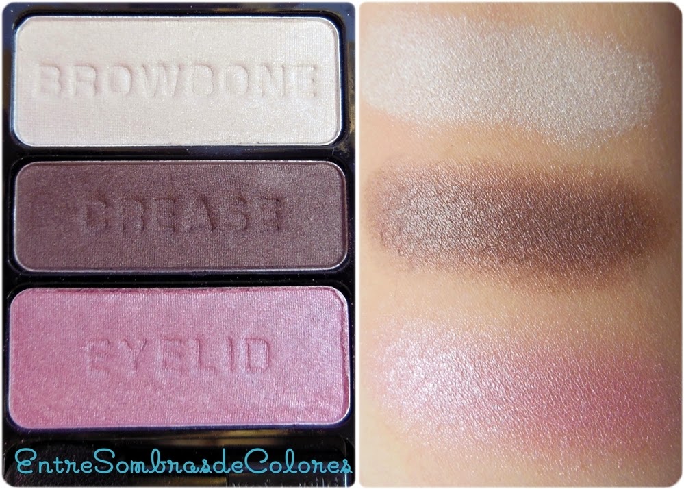 swatches trio sombras 381B Sweet as candy Wet n Wild