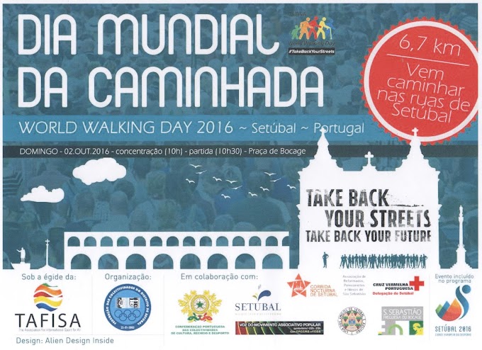 DIA MUNDIAL DA CAMINHADA EM SETÚBAL | 2 OUT.