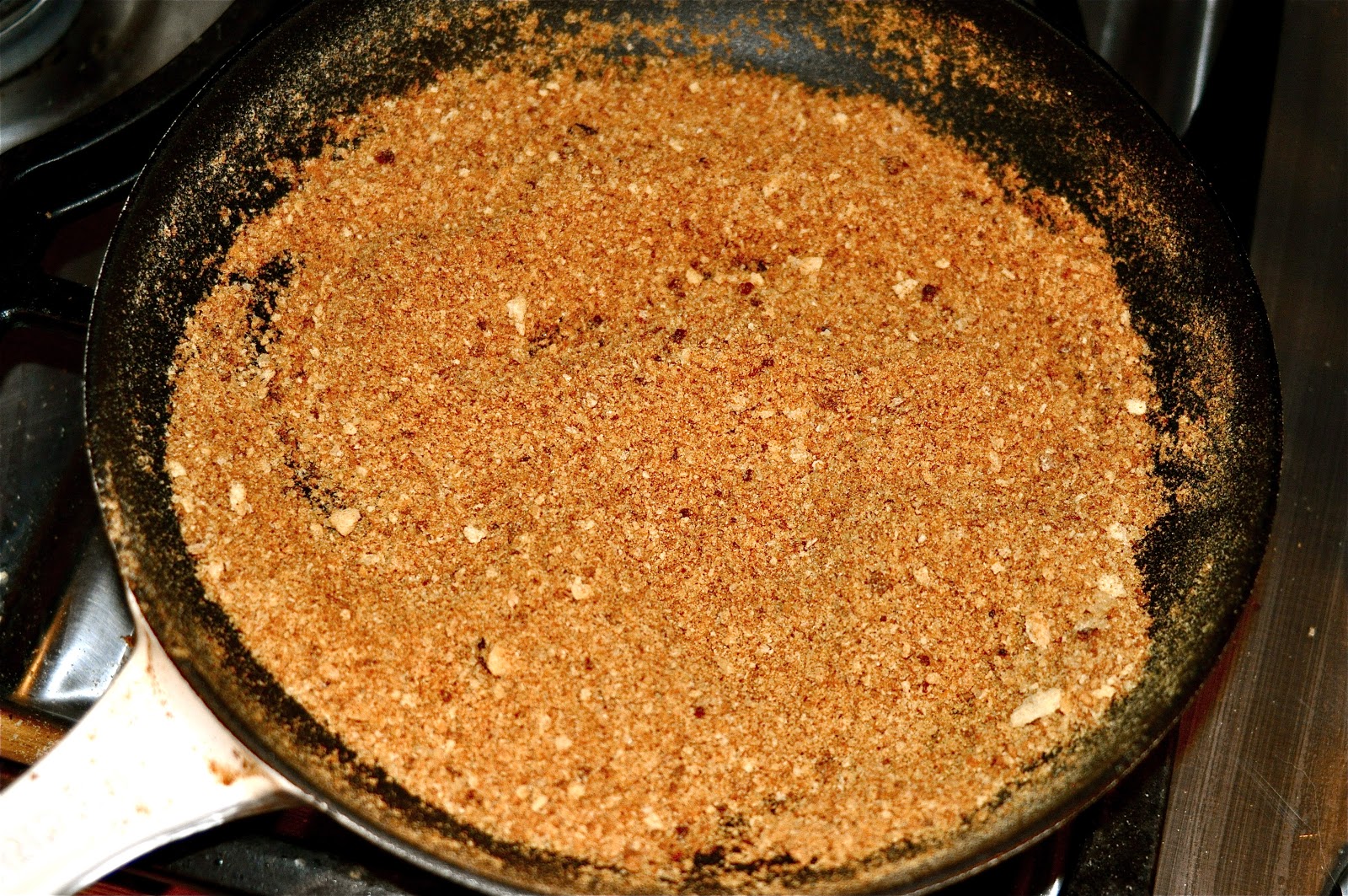 Mister Meatball Pasta & toasted bread crumbs
