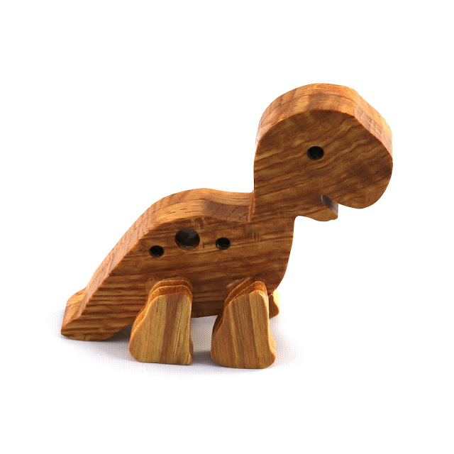 Baby Dinosaur - Handmade Wood Toy Anima