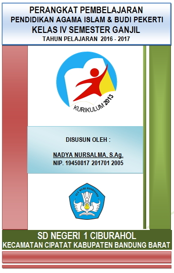 Download Cover Perangkat Pembelajaran K13 Sd Tahun Ajar