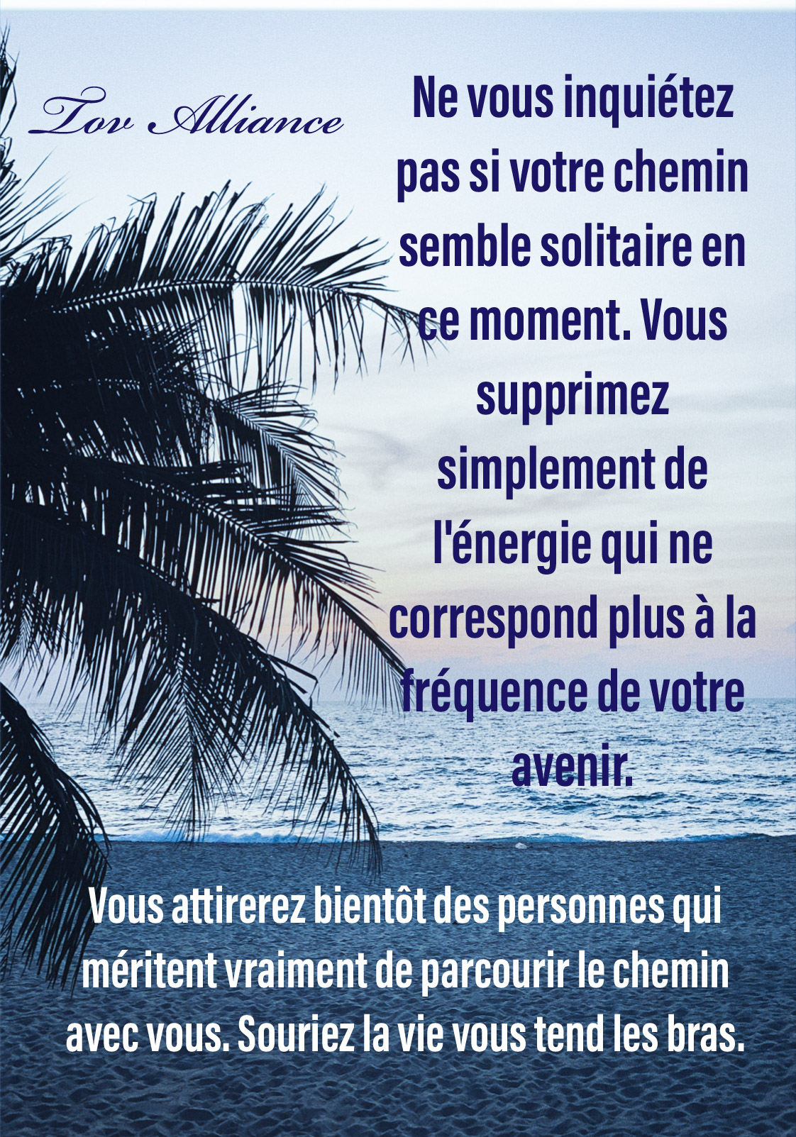 Pensée Positive Souriez la vie vous tend les bras