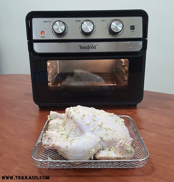 Innofood Air Fryer Oven Review With Dehydrator Function Tekkaus® Malaysia Lifestyle Blogger