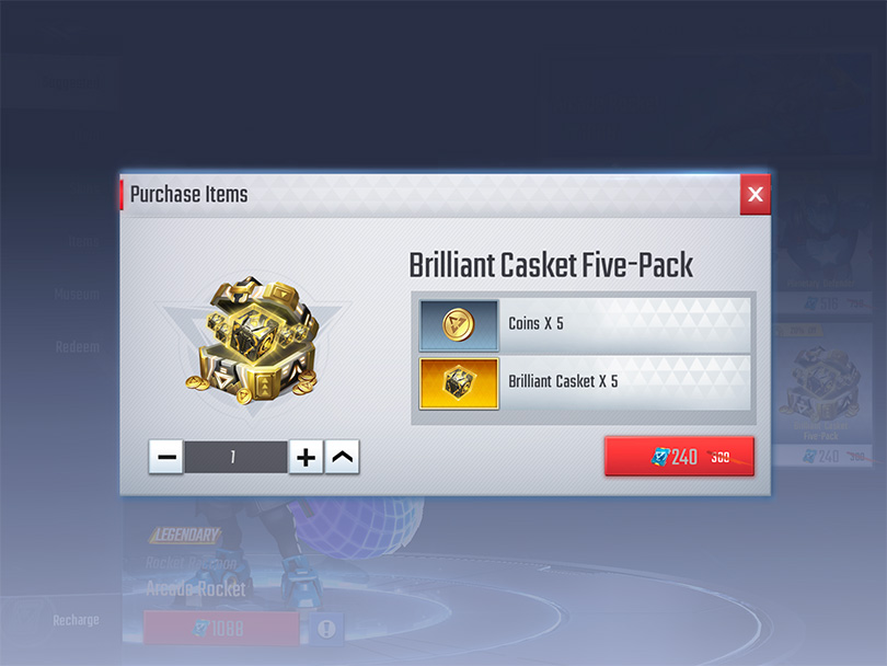 Brilliant Casket Pack