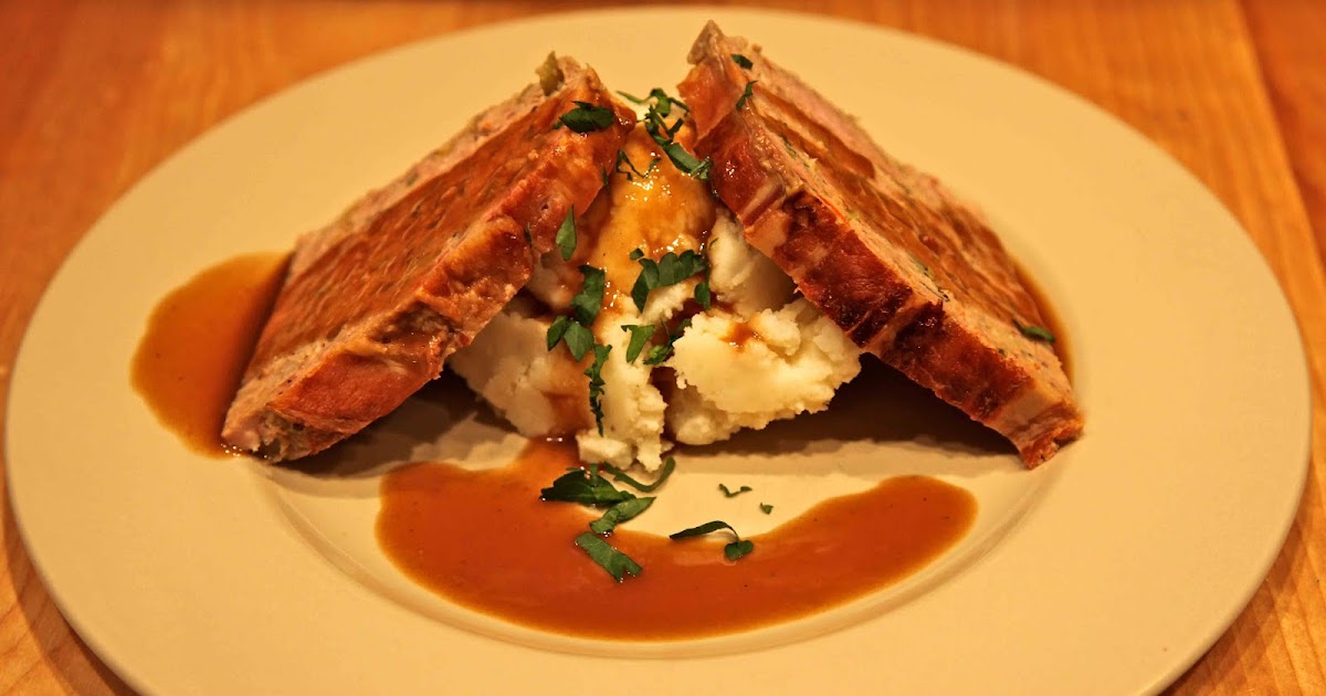 Meatloaf, Mashed Potatoes and Gravy
