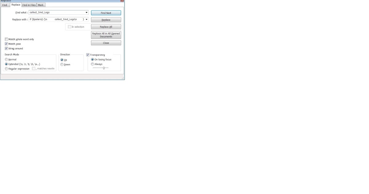 My Tech Notes how to replace one line with two lines in notepad++