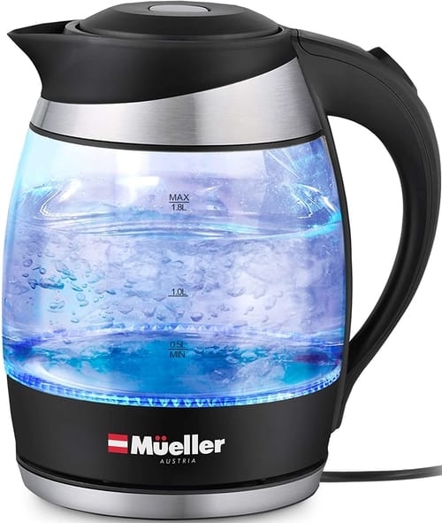 Review Mueller Premium Electric Kettle with SpeedBoil Tech