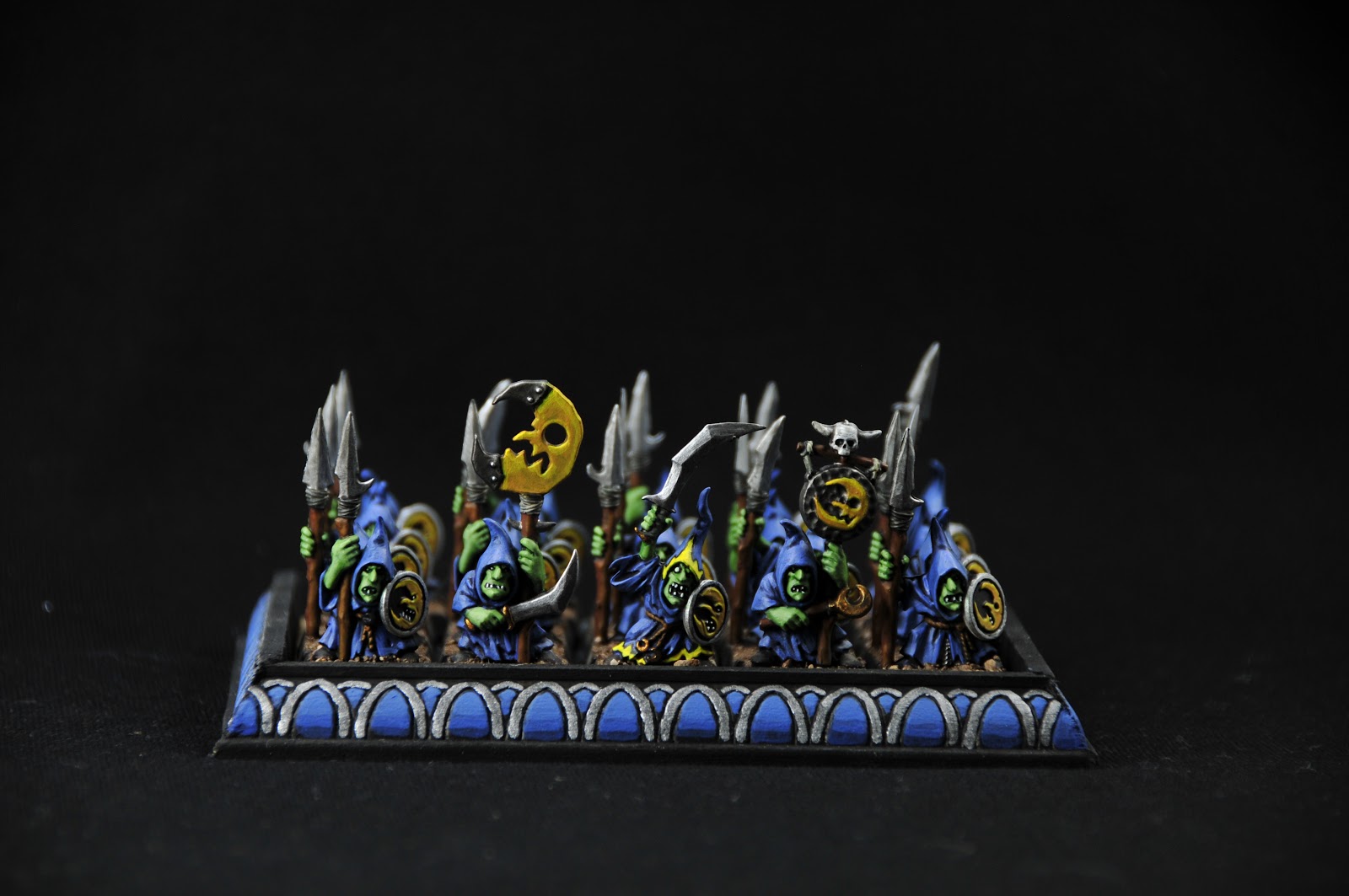 Death Knight Painting Night Goblin Spearmen