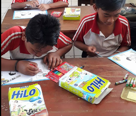 Bawa Kotak Susu Bisa Ikut Lomba Mewarnai Riyanpedia