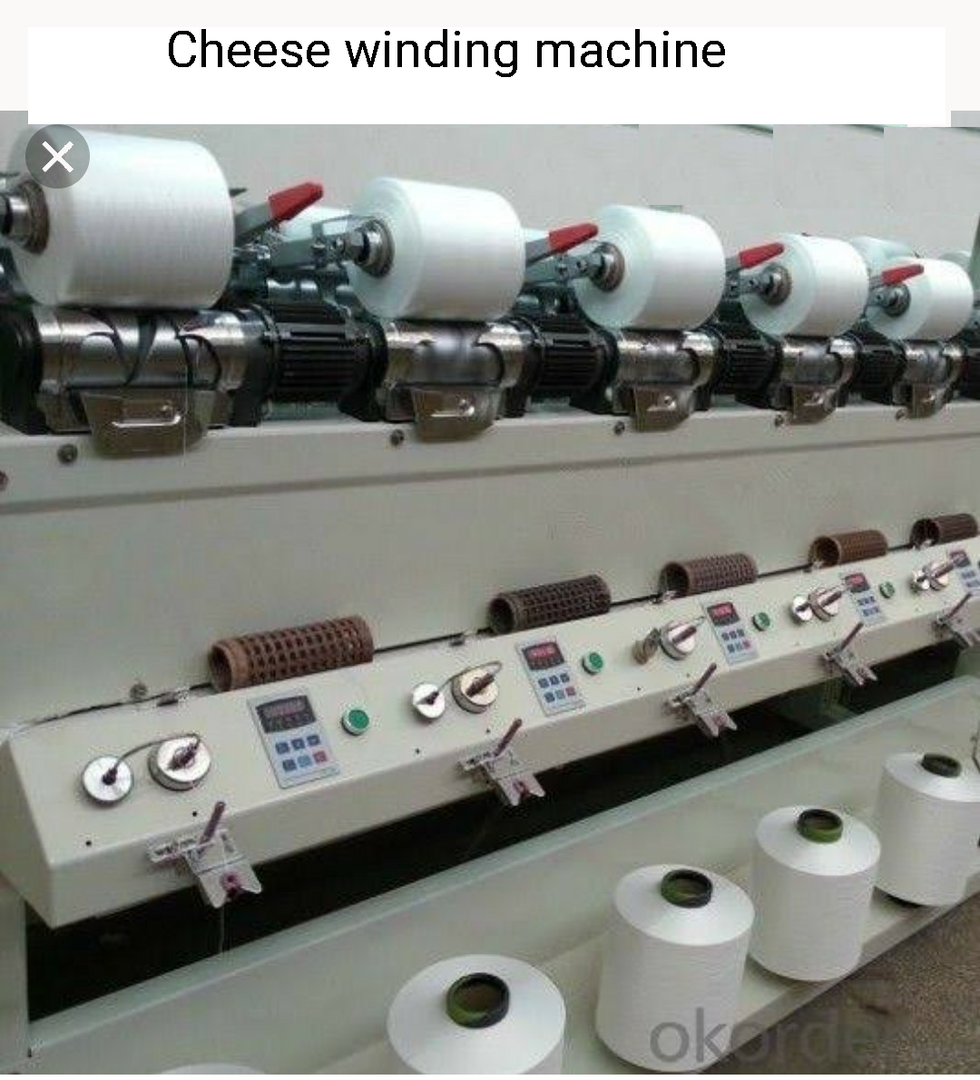 Textile Adviser WARP WINDING PROCESS, TYPES OF WARP WINDING MACHINES