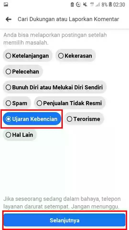 Cara Melaporkan Akun FB Orang Agar diblokir