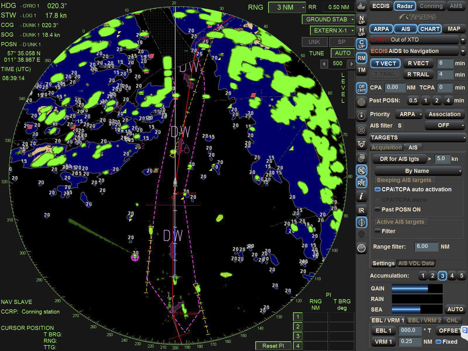 arpa radar simulator arpa radar simulator