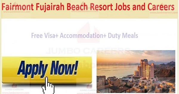 Fairmont Fujairah Beach Resort Jobs and Careers UAE