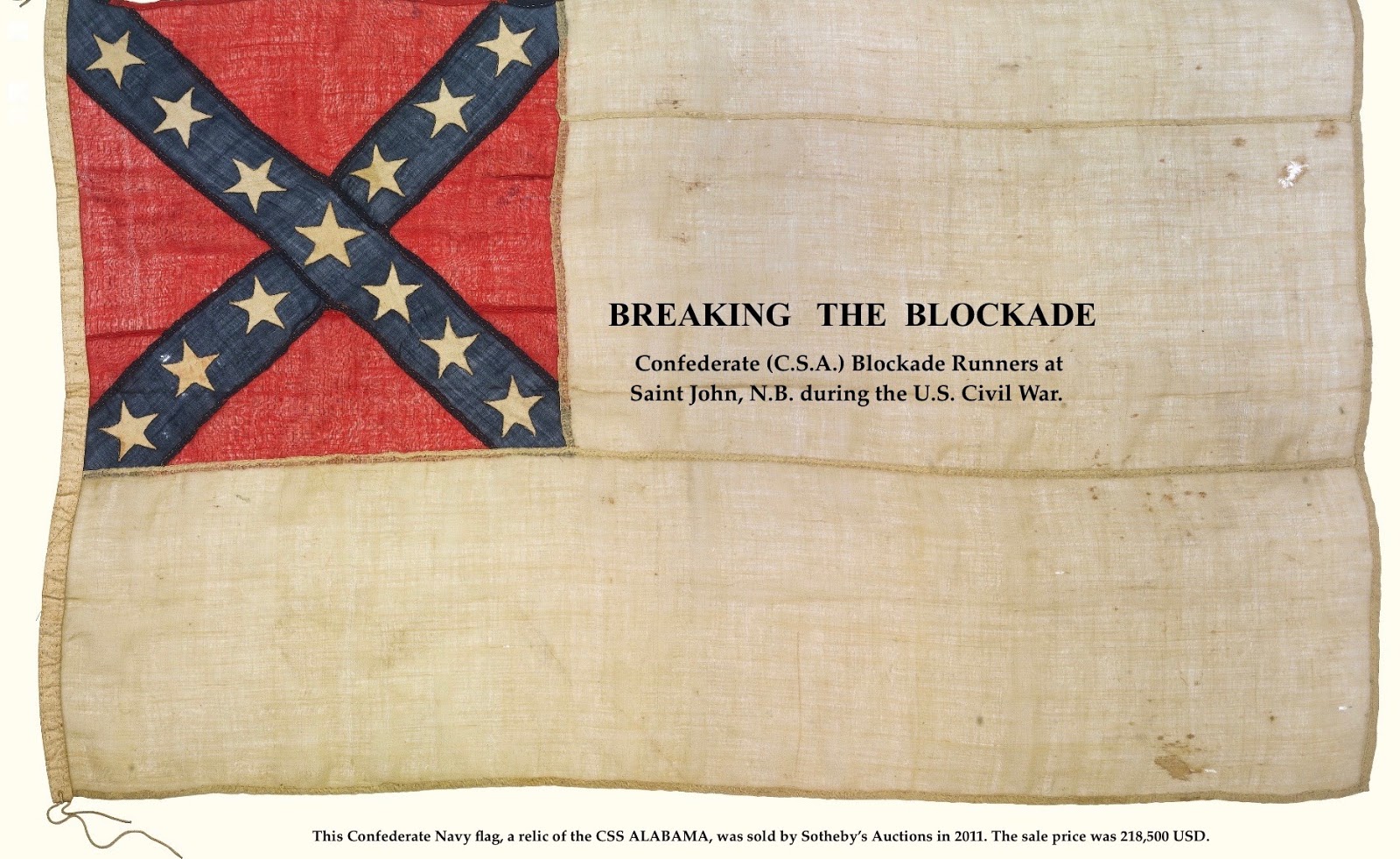 The Lost Valley An History of Saint John, N.B. BREAKING